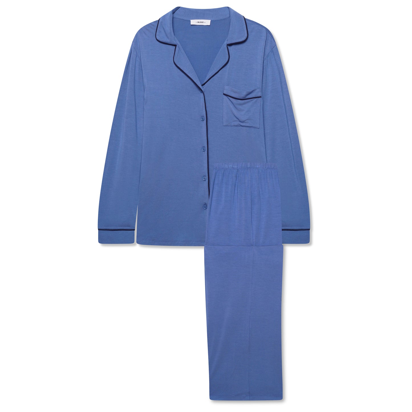 French Blue Modal Pyjama Set