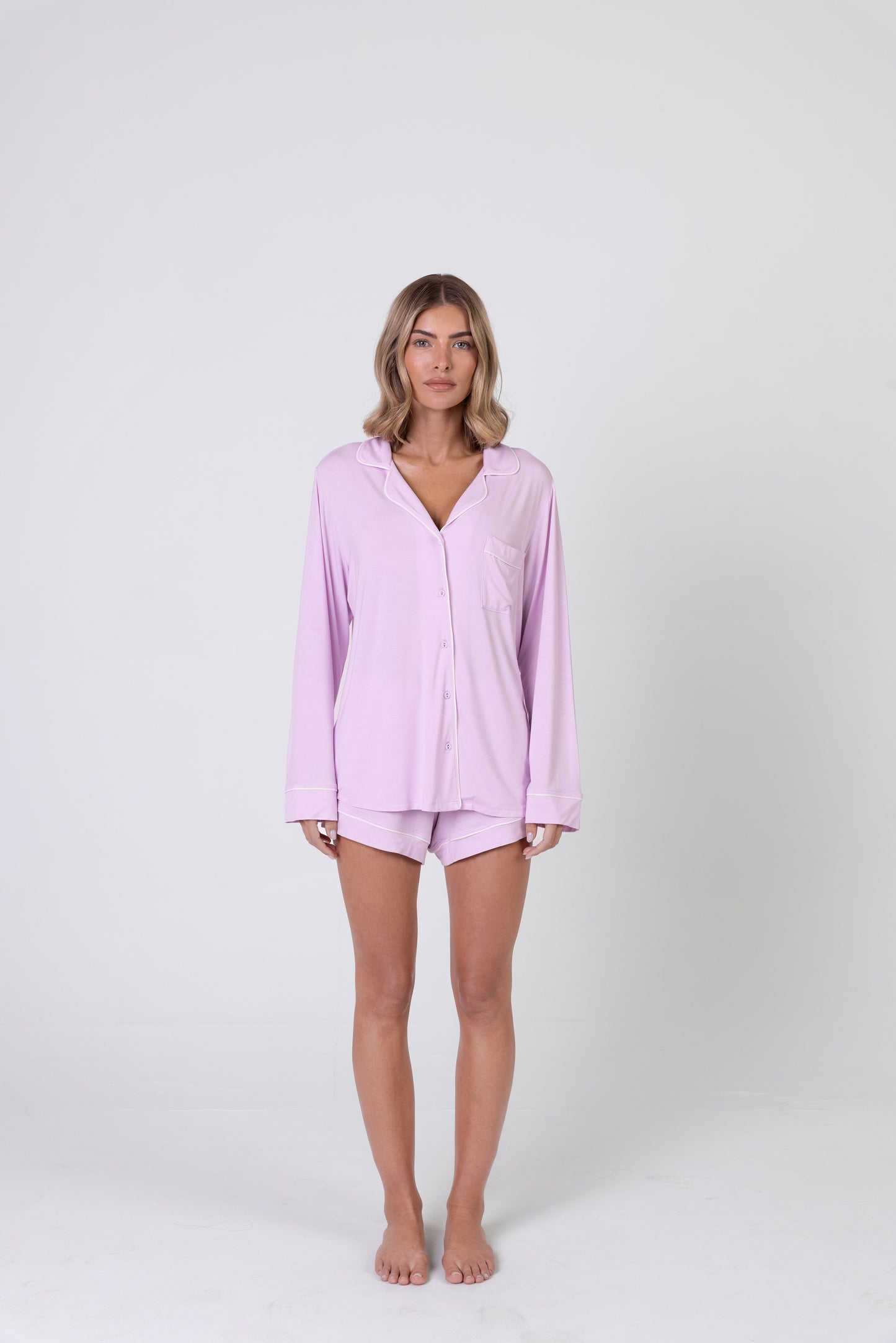 Pink Blush Modal Short Pyjama Set