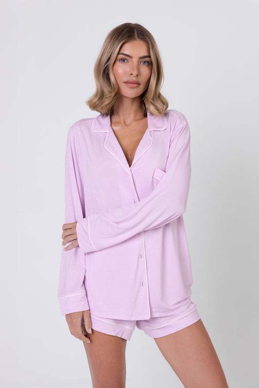 Pink Blush Modal Short Pyjama Set