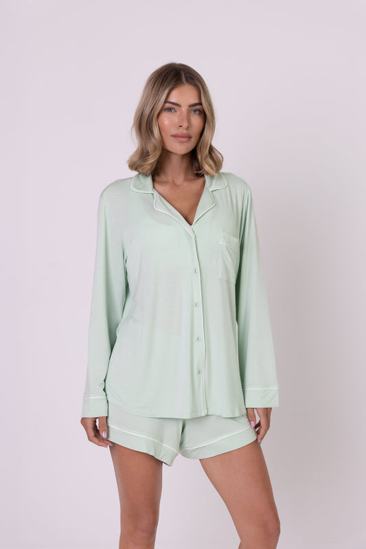 Mint Modal Short Pyjama Set