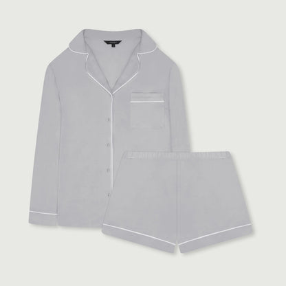 Dove Grey Modal Short Pyjama Set