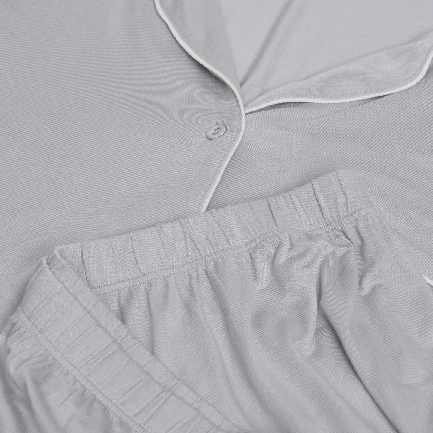 Dove Grey Modal Short Pyjama Set