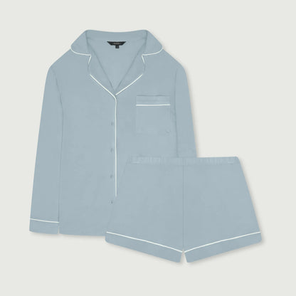 Sky Blue Modal Short Pyjama Set