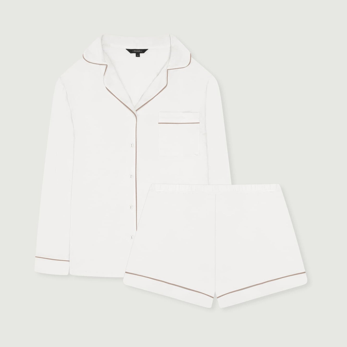 Iced Latte Modal Short Pyjama Set