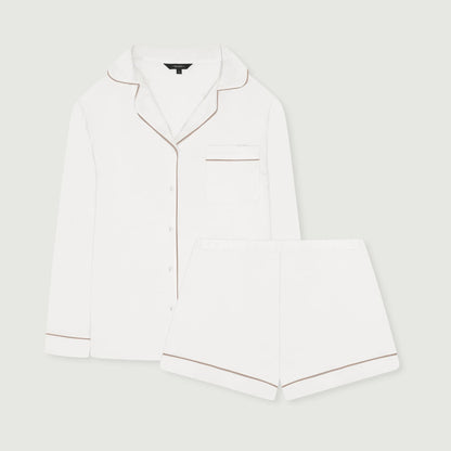 Iced Latte Modal Short Pyjama Set