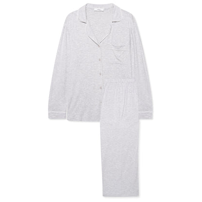 Grey Marl Modal Pyjama Set