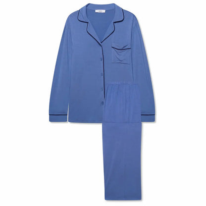 French Blue Modal Pyjama Set