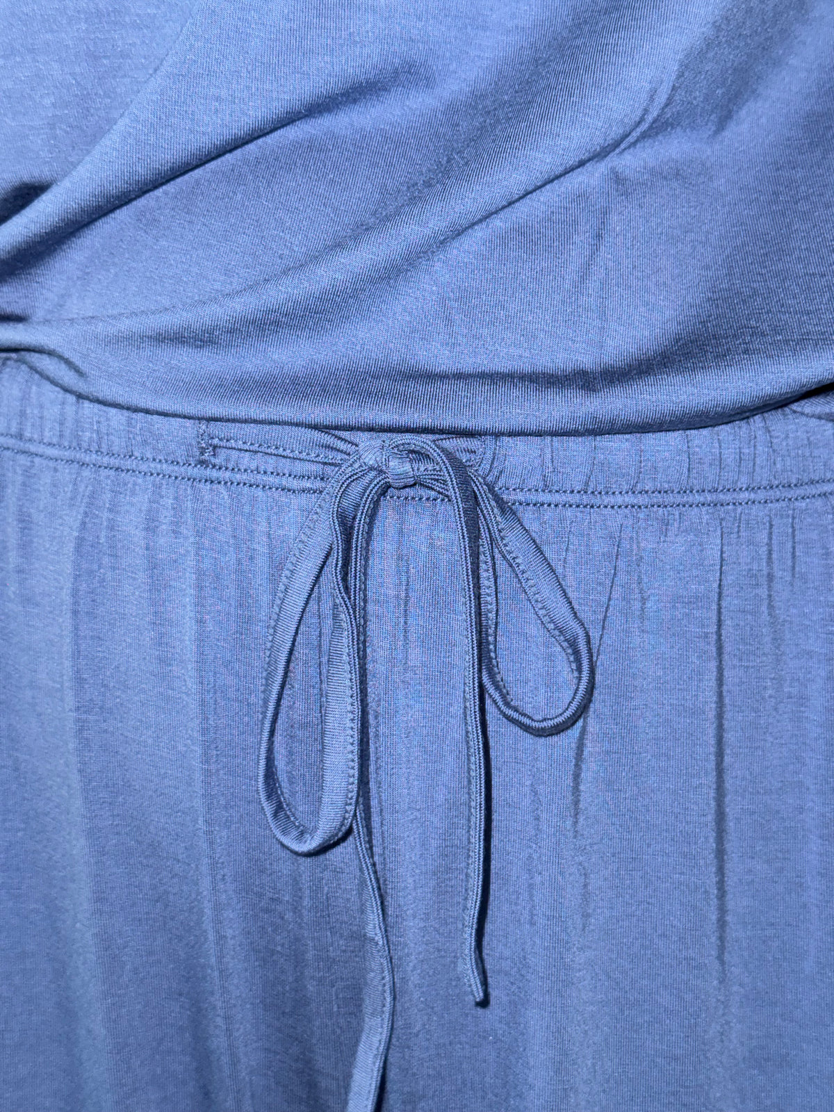 French Blue Modal T-shirt Pyjama Set